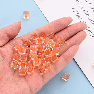 Transparent Acrylic Beads LS-TACR-S154-12A-84-1