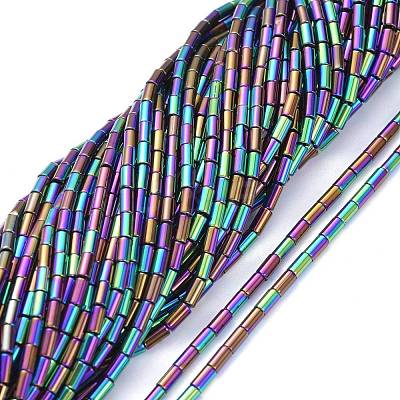 Electroplate Glass Beads Strands EGLA-K014-B-FP03-1