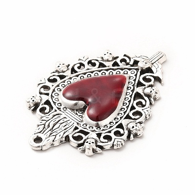 Alloy Enamel Pendants X-FIND-A028-01AS-03-1
