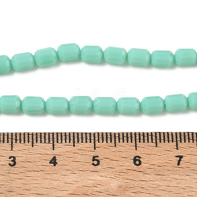 Opaque Glass Beads Strands GLAA-G112-04C-1