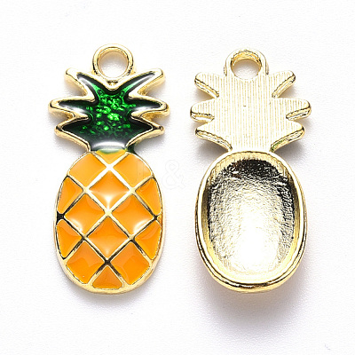 Alloy Enamel Pendants X-ENAM-S121-128-1