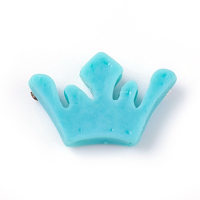 Resin Cabochons RESI-WH0004-A08-1