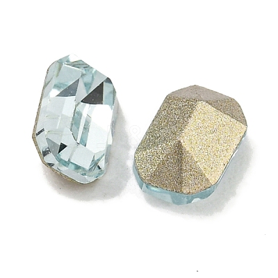 Glass Rhinestone Cabochons RGLA-L029-18A-263-1