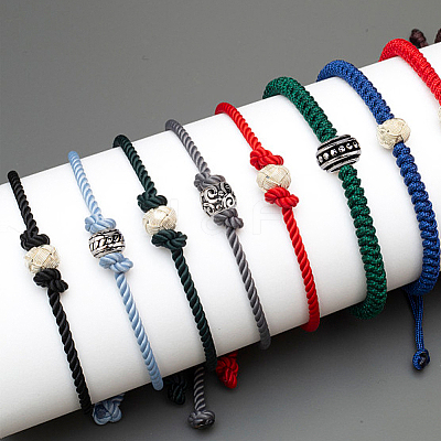 8Pcs 8 Style 316 Surgical Stainless Steel Beads STAS-UN0046-61-1