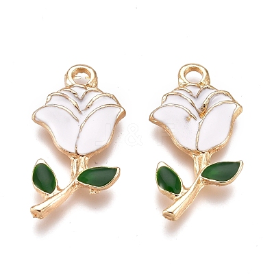 Alloy Enamel Pendants ENAM-I044-07C-1