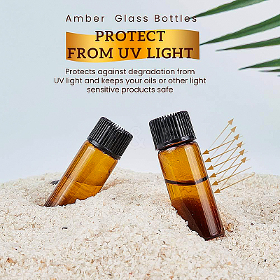 Glass Essential Oil Empty Perfume Bottle Sets DIY-BC0010-89-1