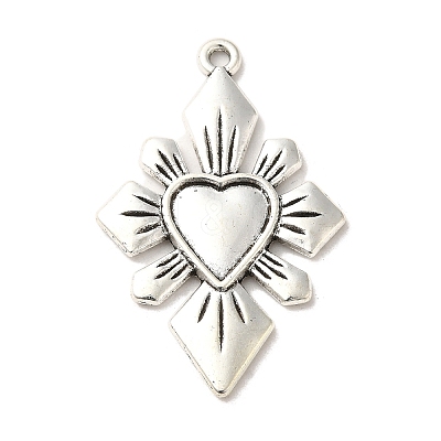 Tibetan Style Alloy Pendants PALLOY-M217-01H-AS-1
