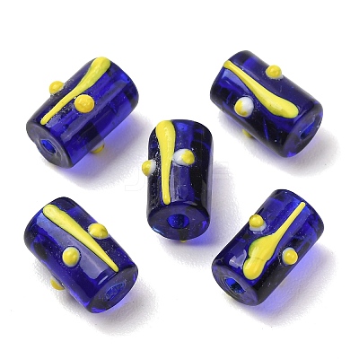 Handmade Bumpy Lampwork Beads LA-CBAEC7C-01B-1