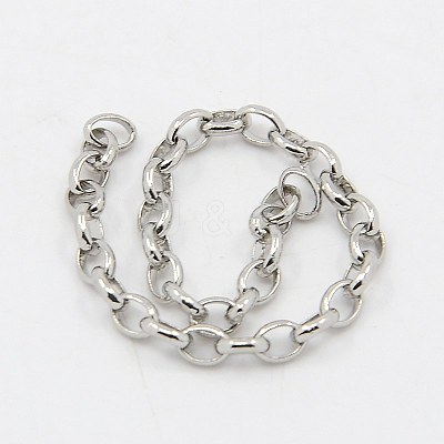 Tarnish Resistant 304 Stainless Steel Rolo Chains CHS-K002-01C-1