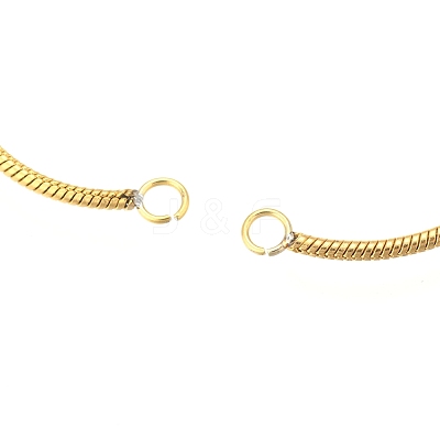 Ion Plating(IP) Adjustable 304 Stainless Steel Bracelet Making STAS-G169-02G-1