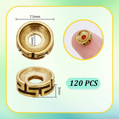 4 Sets Alloy Beads FIND-PH0024-19-1