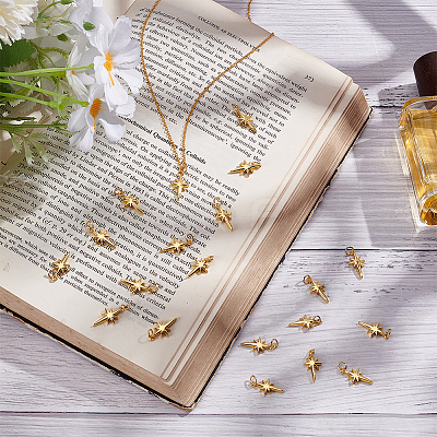 20Pcs Brass Pendants KK-HY0003-97-1