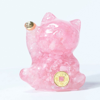 Resin Craft Display Decorations DJEW-PW0021-29G-32-1