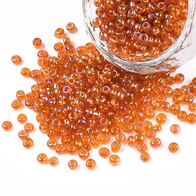 Round Glass Seed Beads SEED-A007-3mm-169-1