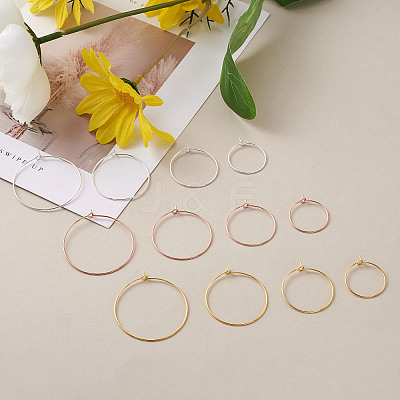 Brass Wine Glass Charm Rings KK-CD0001-05-1