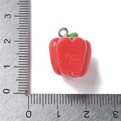 Resin Iron Pendants RESI-D280-05-1