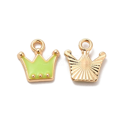 Alloy Enamel Pandants ENAM-K067-53KCG-08-1