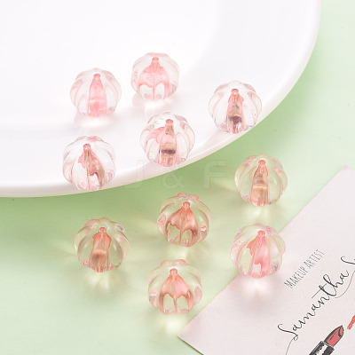 Transparent Acrylic Beads TACR-S154-19A-26-1