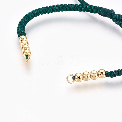 Nylon Cord Bracelet Making MAK-F024-04-G-1