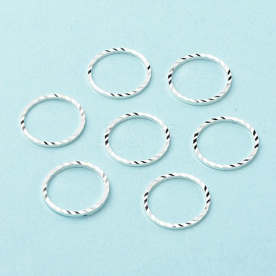 Brass Linking Rings KK-F831-018D-S-RS-1