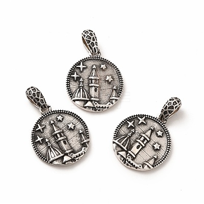 Rack Plating Eco-Friendly Brass Pendants KK-K165-12-1