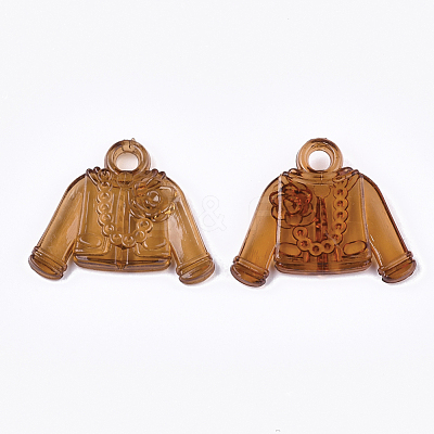 Transparent Acrylic Pendants X-TACR-S133-080-1