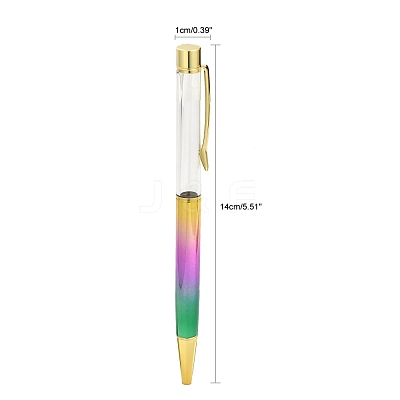 Creative Empty Tube Ballpoint Pens AJEW-L076-A01-1
