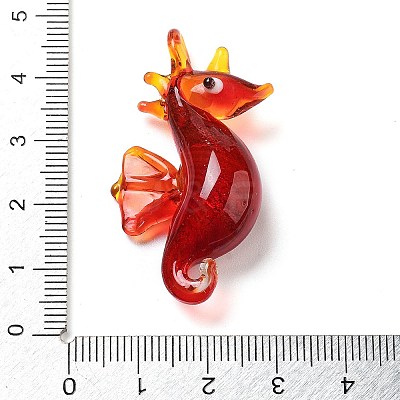 Handmade Lampwork Pendants LAMP-A004-02A-1