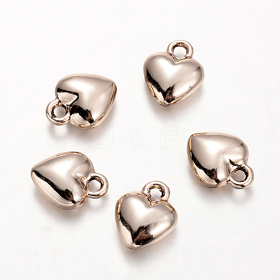 Heart Alloy Pendants PALLOY-O065-07G-AAA-1
