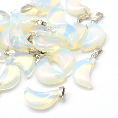 Moon Opalite Pendants X-G-Q369-11-1