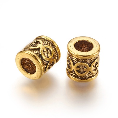 Tibetan Style Alloy Spacer Beads X-K08KH031-1