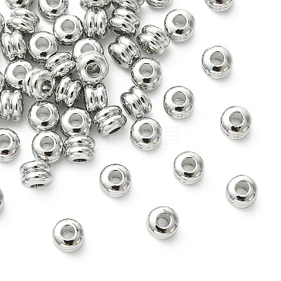 SHEGRACE Flat Round Brass Beads XGRPCU658-294P-1