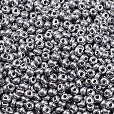 8/0 Baking Paint Glass Seed Beads SEED-M012-02A-52-1