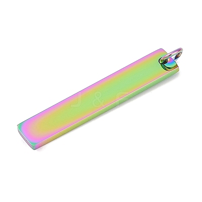 Ion Plating(IP) 304 Stainless Steel Pendants STAS-I311-14A-RC-1