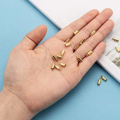 Brass Cord Ends X-EC038-NFG-1