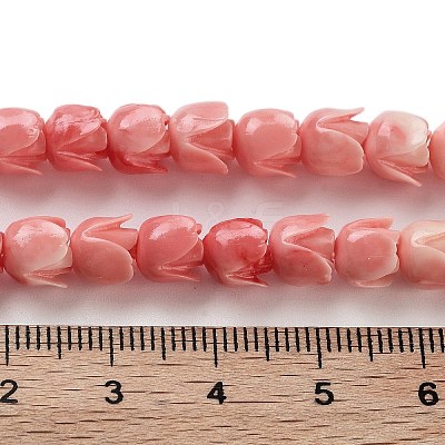 Synthetic Shell Beads Strands X1-CORA-B001-05A-04-1