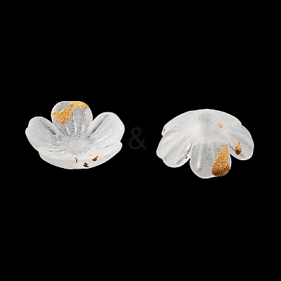 Acrylic Bead Caps OACR-Z028-03H-1