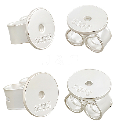 925 Sterling Silver Ear Nuts STER-BBC0009-09-1