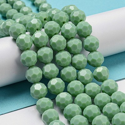 Opaque Glass Beads Stands EGLA-A035-P10mm-D20-1