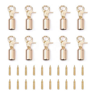 Alloy Swivel Clasps PALLOY-Z003-01G-1
