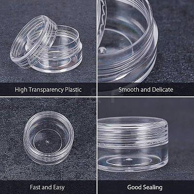 Column Plastic Bead Containers CON-BC0003-02-1