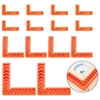 14Pcs 3 Styles Plastic Precision Machinist Square TOOL-BC0002-19-1