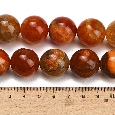 Natural Dragon Veins Agate Beads Strands GG-L001-L01-02B-1