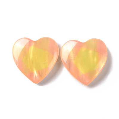 Printed Opaque Resin Cabochons FIND-E020-09C-10-1