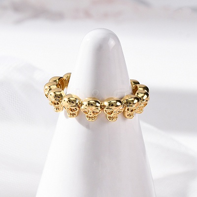 Brass Cuff Rings for Women Men LS-RJEW-C118-02G-1