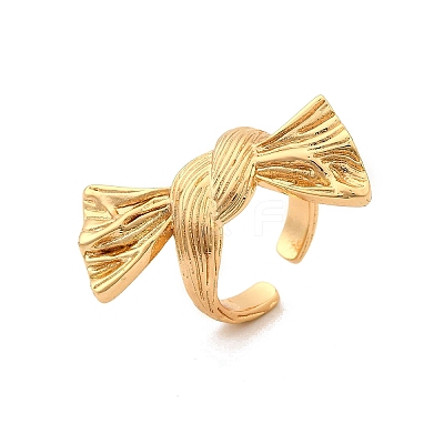 Brass Adjustable Cuff Open Rings for Women RJEW-Z097-03G-01-1