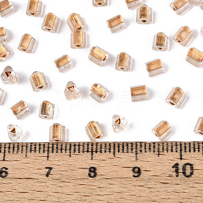 Transparent Inside Colours Glass Seed Beads SEED-T007-13A-1