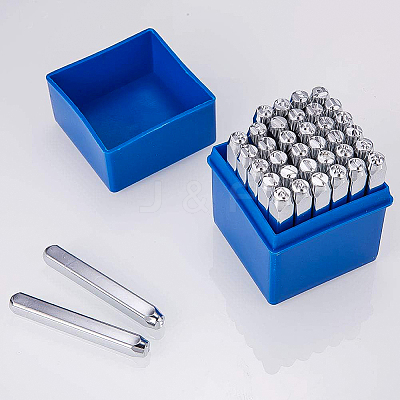 Iron Metal Stamps AJEW-BC0005-22-1