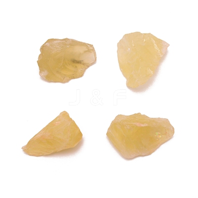 Rough Raw Heated Natural Citrine Beads G-WH0008-15B-1