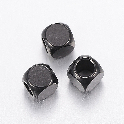 304 Stainless Steel Beads Ion Plating(IP) STAS-F136-01-3x3mm-1